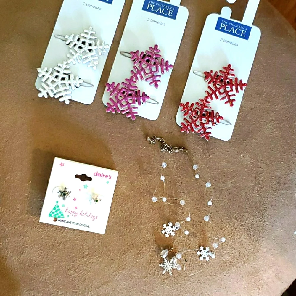 Children's barrettes and jewelry